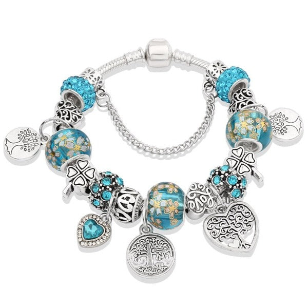 Pulsera Árbol de la Vida Plata Mujer