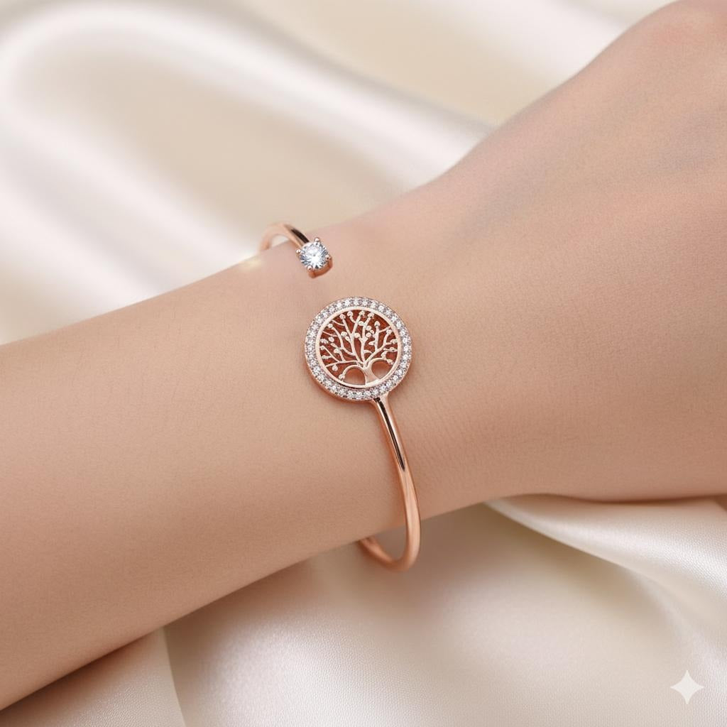 Pulsera Árbol de la Vida Oro - Plata - Cobre