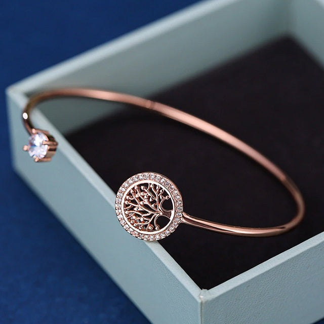 Pulsera Árbol de la Vida Oro - Plata - Cobre oro rosa