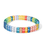 Bracelet arc-en-ciel