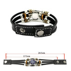 Pulsera Arcángel Metatrón Pulsera de Cuero