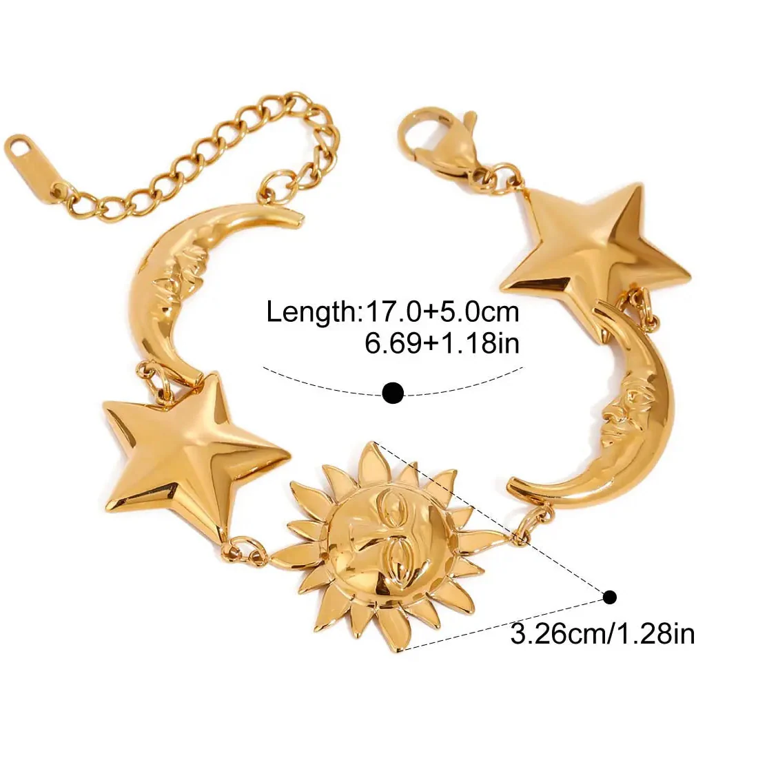Pulsera Astros y Sol 1
