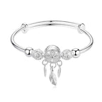 Pulsera Atrapasueños con Plumas