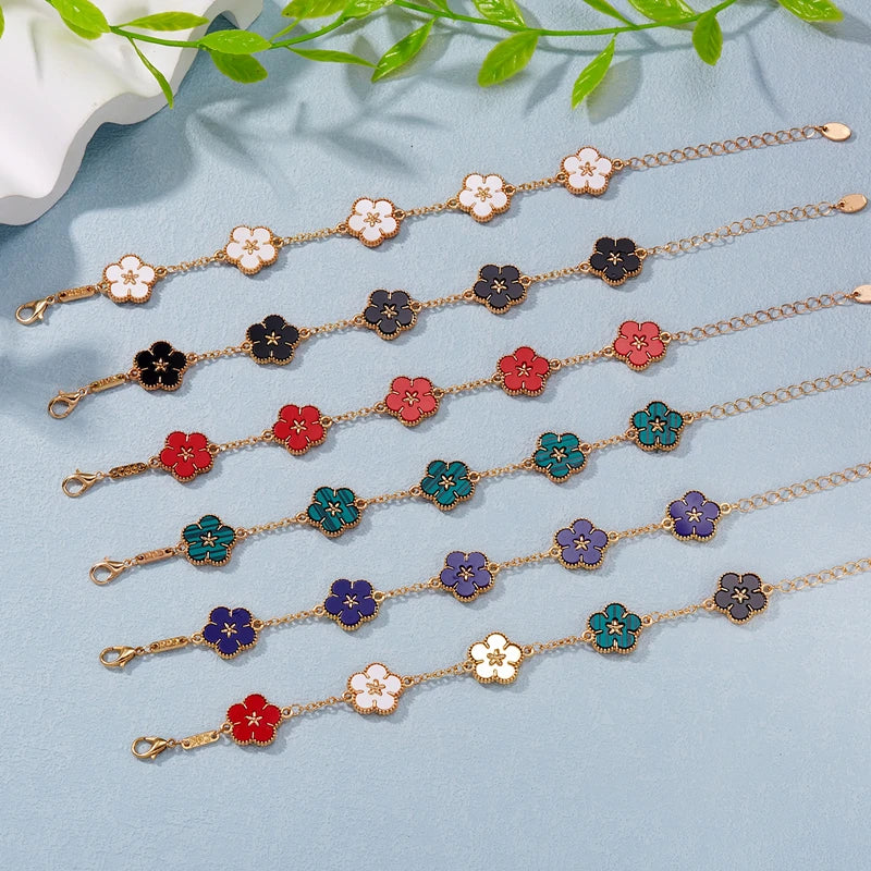 Pulsera con Flores para Mujer