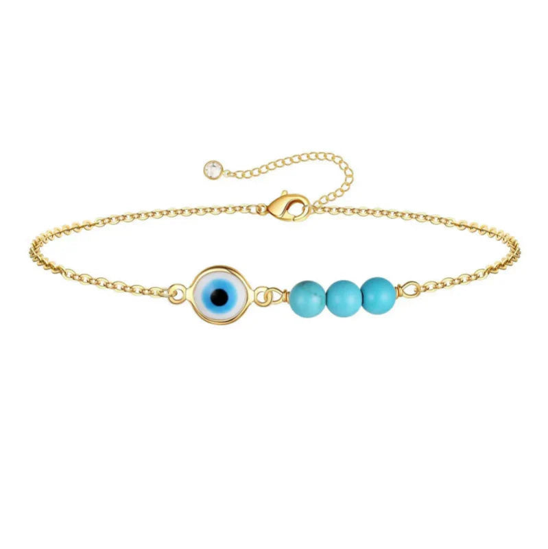 Pulsera con Perlas Contra el Mal de Ojo