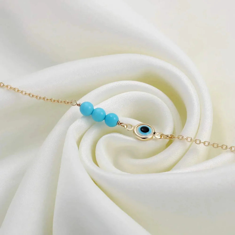 Pulsera con Perlas Contra el Mal de Ojo