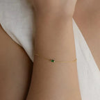 Pulsera con Piedra de Nacimiento Colorida
