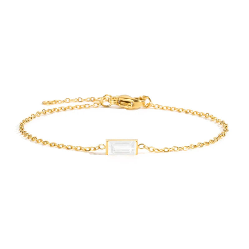 Pulsera con Piedra de Nacimiento Colorida