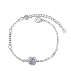 Pulsera con piedra de luna de circonio