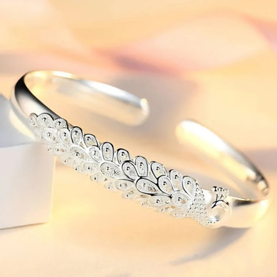 Pulsera Bohemia con Pavo Real Mujer