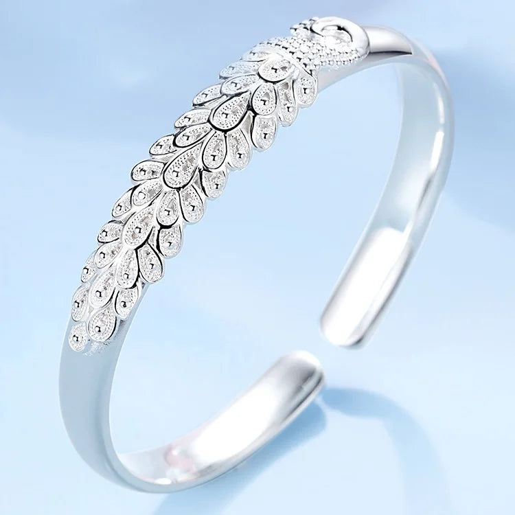 Pulsera Bohemia con Pavo Real Mujer
