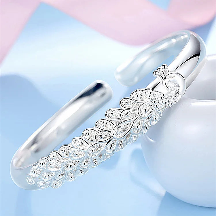 Pulsera Bohemia con Pavo Real Mujer