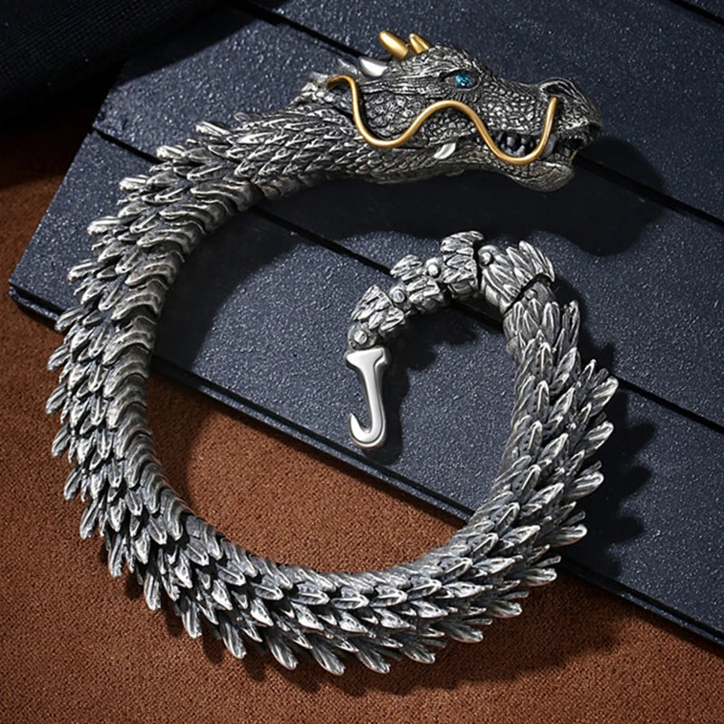 Pulsera Gourmette Búdica Dragón