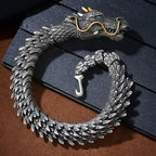 Pulsera Gourmette Búdica Dragón