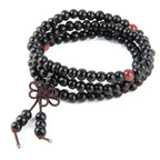 Pulsera Budista de la Suerte negra