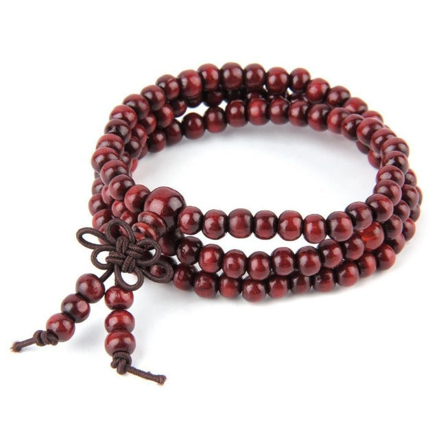 Pulsera Budista de la Suerte roja