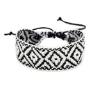 Bracelet brésilien à formes géométriques fait main