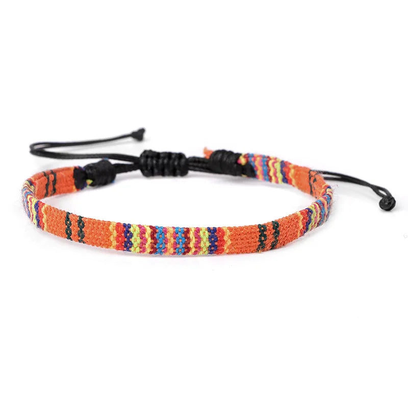 Bracelet brésilien amitié tissé à la main