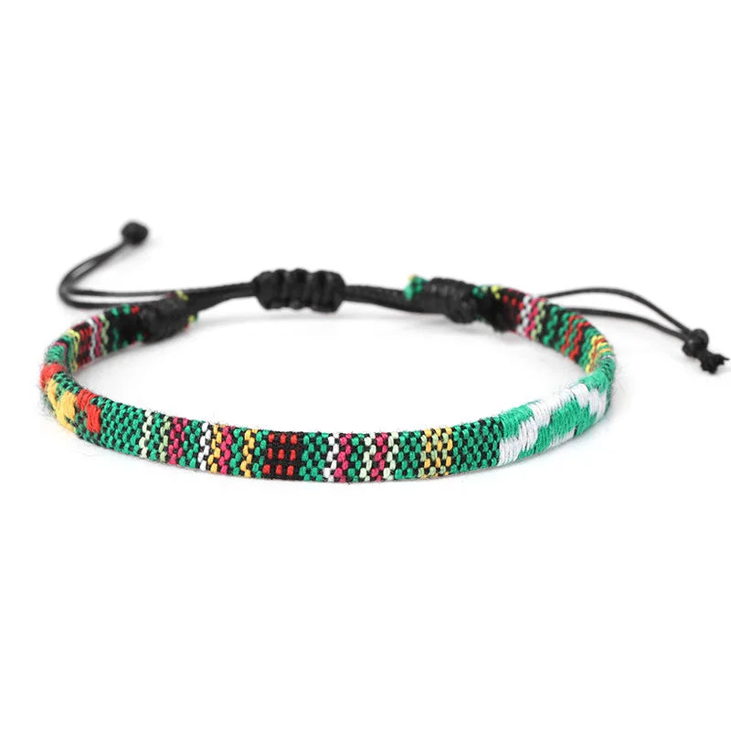 Bracelet brésilien amitié tissé à la main