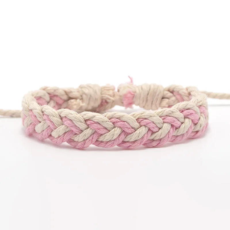 Bracelet brésilien artisanal couleurs naturelles