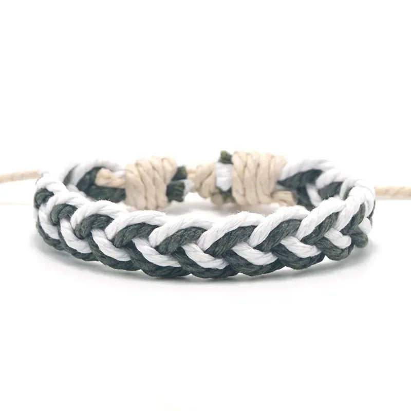 Bracelet brésilien artisanal couleurs naturelles