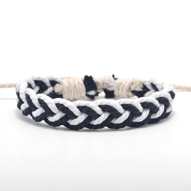 Bracelet brésilien artisanal couleurs naturelles