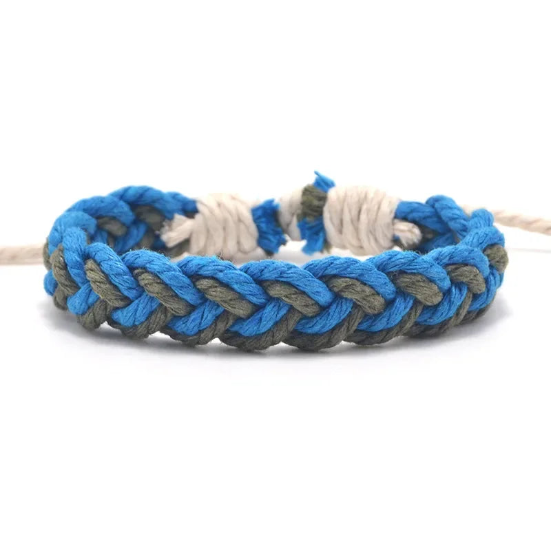 Bracelet brésilien artisanal couleurs naturelles