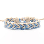 Bracelet brésilien artisanal couleurs naturelles