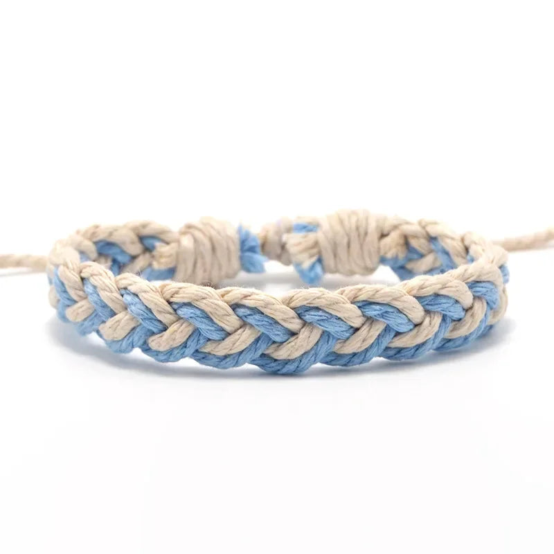 Bracelet brésilien artisanal couleurs naturelles