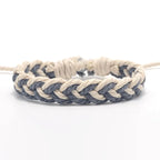 Bracelet brésilien artisanal couleurs naturelles