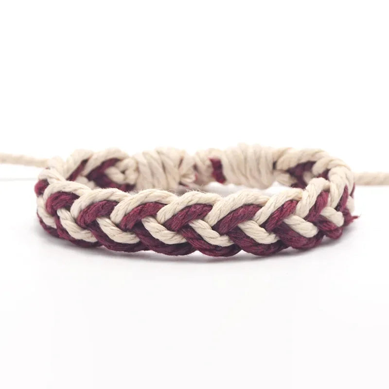 Bracelet brésilien artisanal couleurs naturelles