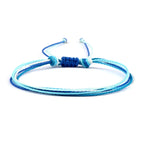 Bracelet brésilien bleu fait main