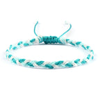 Bracelet brésilien bleu fait main