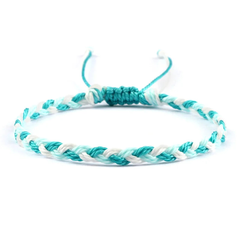 Bracelet brésilien bleu fait main