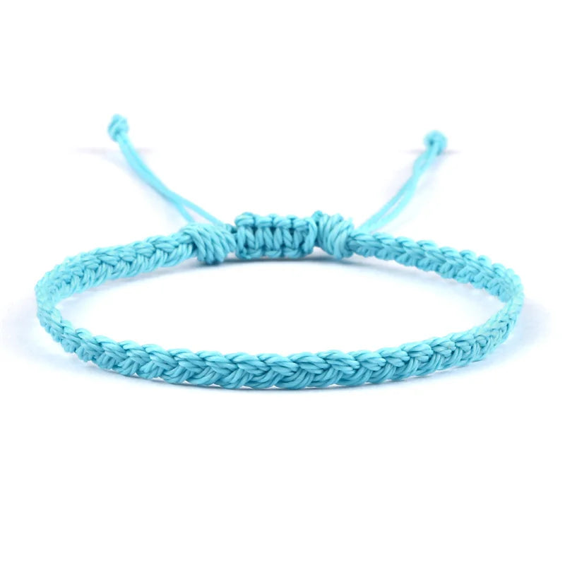 Bracelet brésilien bleu fait main