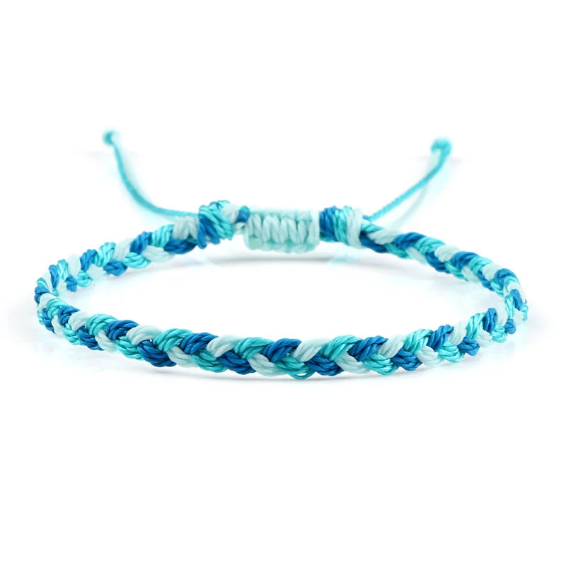 Bracelet brésilien bleu fait main