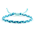 Bracelet brésilien bleu fait main