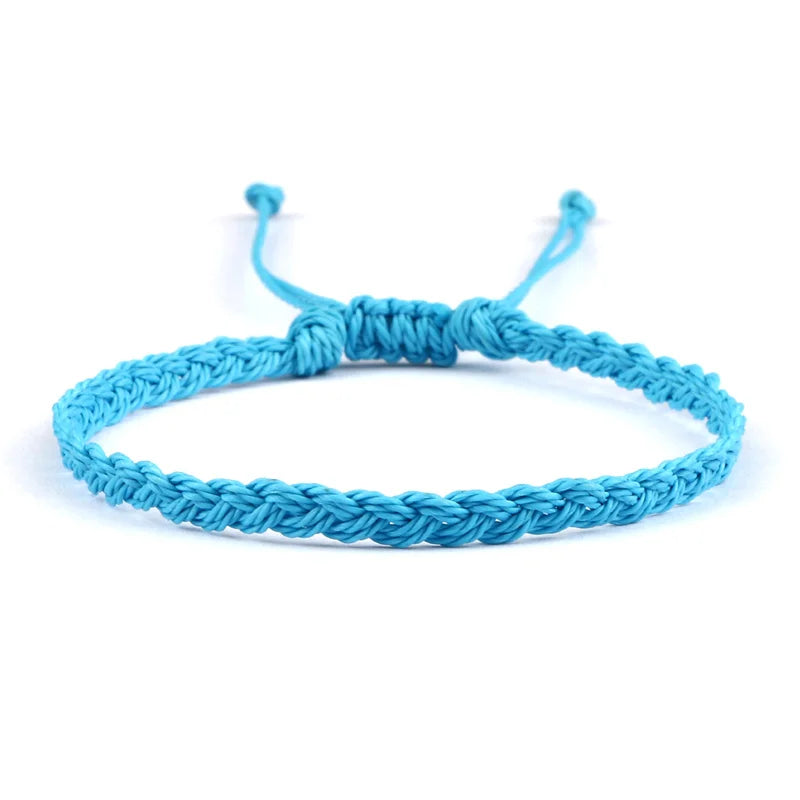Bracelet brésilien bleu fait main