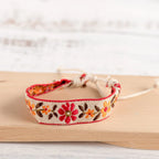 Bracelet brésilien boho brodé fait main