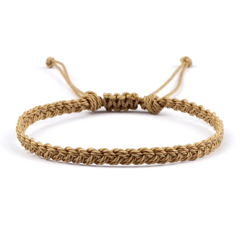 Bracelet brésilien fin et ajustable