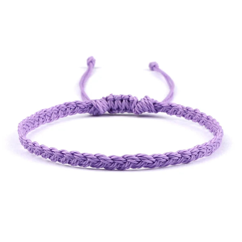 Bracelet brésilien fin et ajustable