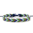 Bracelet brésilien minimaliste en fil de coton