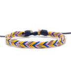 Bracelet brésilien minimaliste en fil de coton