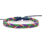 Bracelet brésilien minimaliste en fil de coton