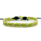 Bracelet brésilien minimaliste en fil de coton