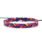 Bracelet brésilien minimaliste en fil de coton