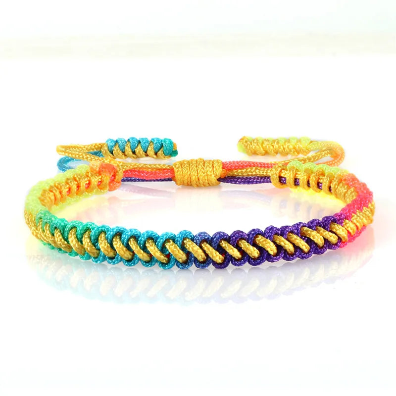 Bracelet brésilien multicolore pour homme ou femme
