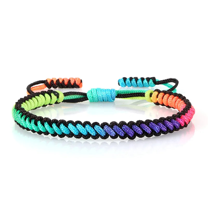 Bracelet brésilien multicolore pour homme ou femme