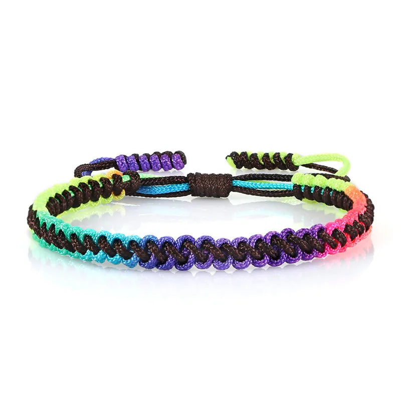 Bracelet brésilien multicolore pour homme ou femme