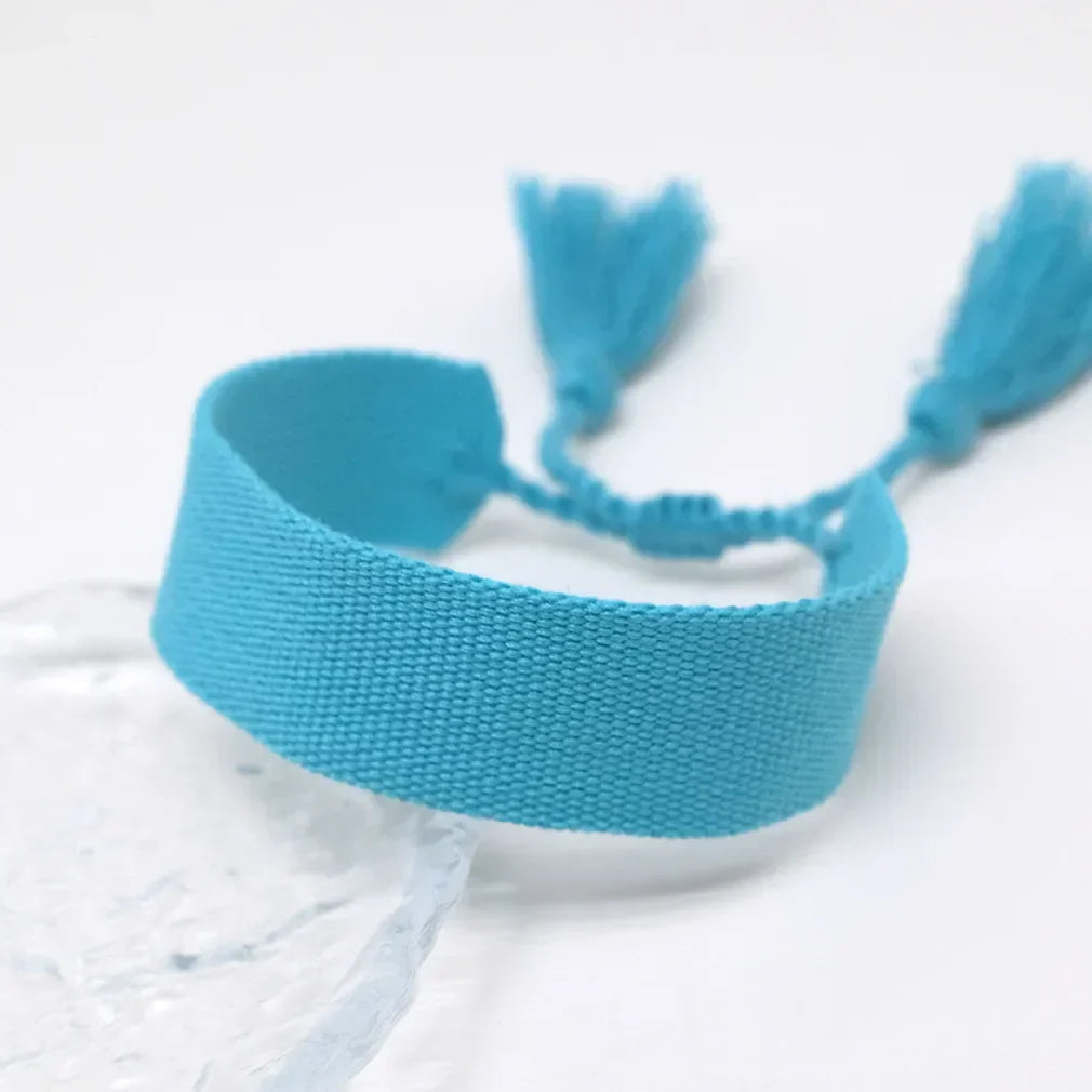 Bracelet brésilien pastel doux fait main